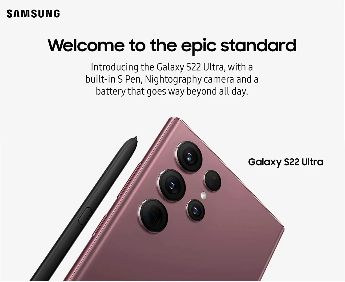 Mobile Phones :: Samsung :: SAMSUNG Galaxy S22 ultra 5G | 512 GB